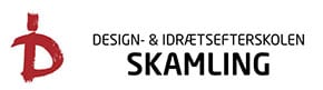 Design- & idrætsefterskolen Skamling logo